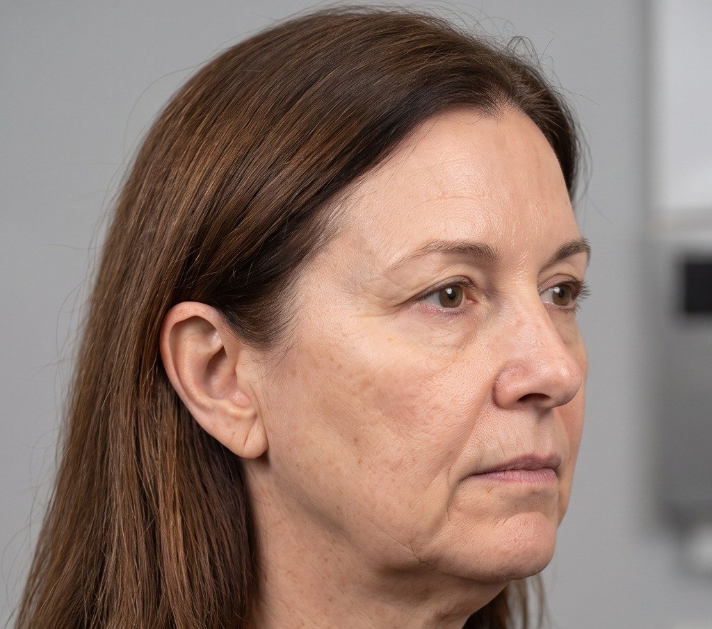Pre-Operative Facial Anatomy (Before)
